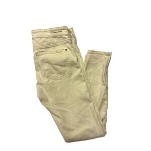 Anthropologie Pilcro and the letterpress Beige Skinny Jeans Size 28